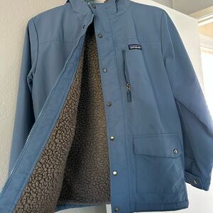 Patagonia Boy’s Steel Blue Performance Jacket
